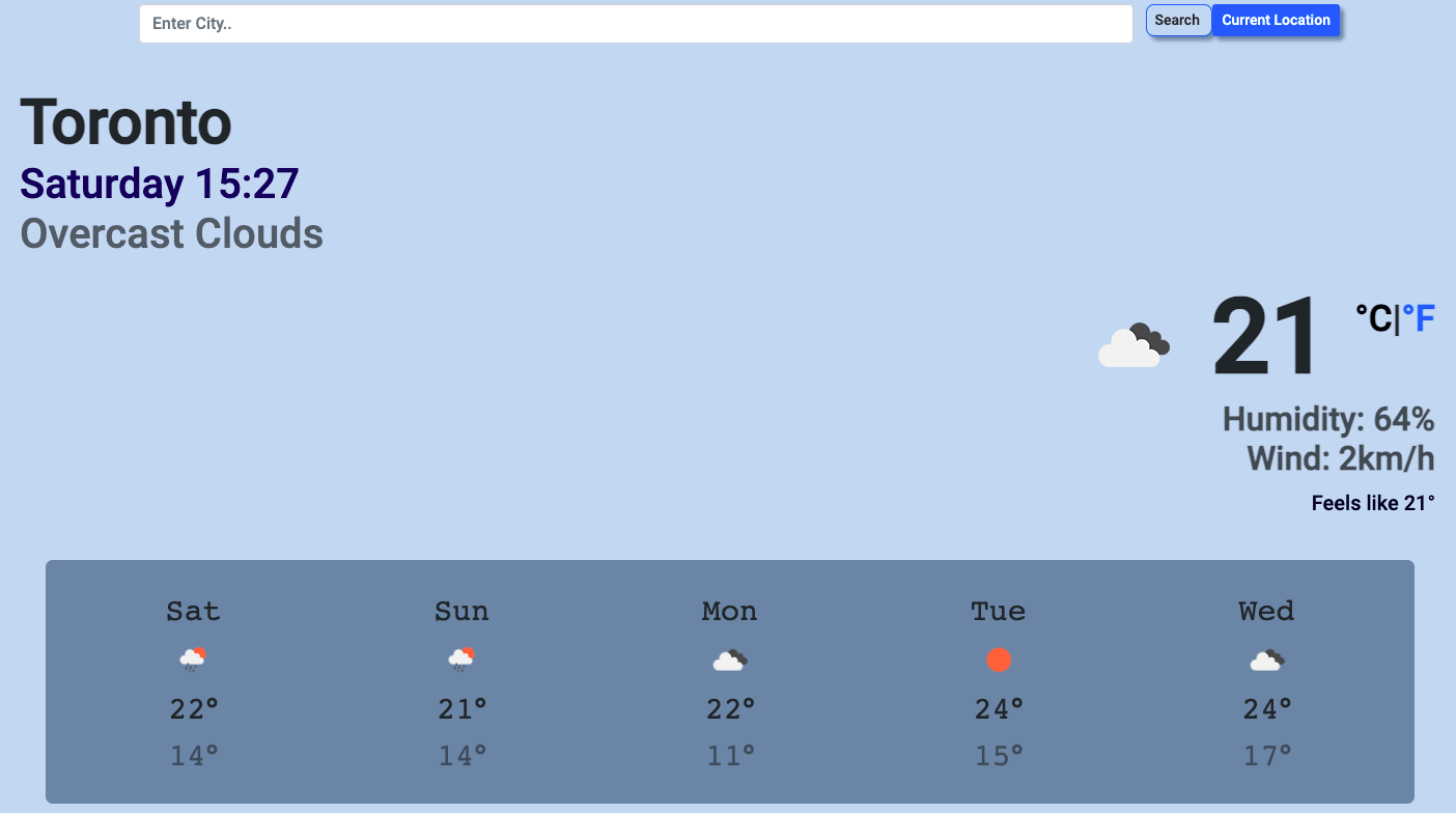 js weather app image